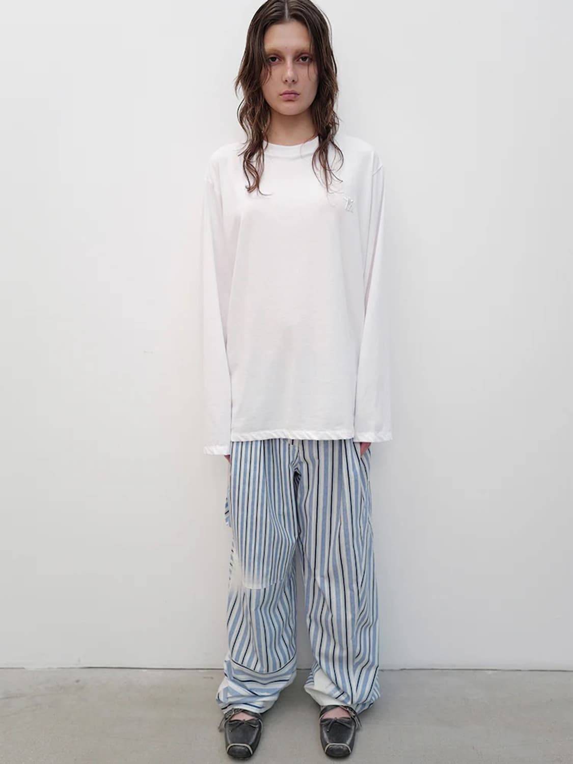 Openyy Paneled Pajama Pants 패널드 파자마 팬츠 상품이미지3