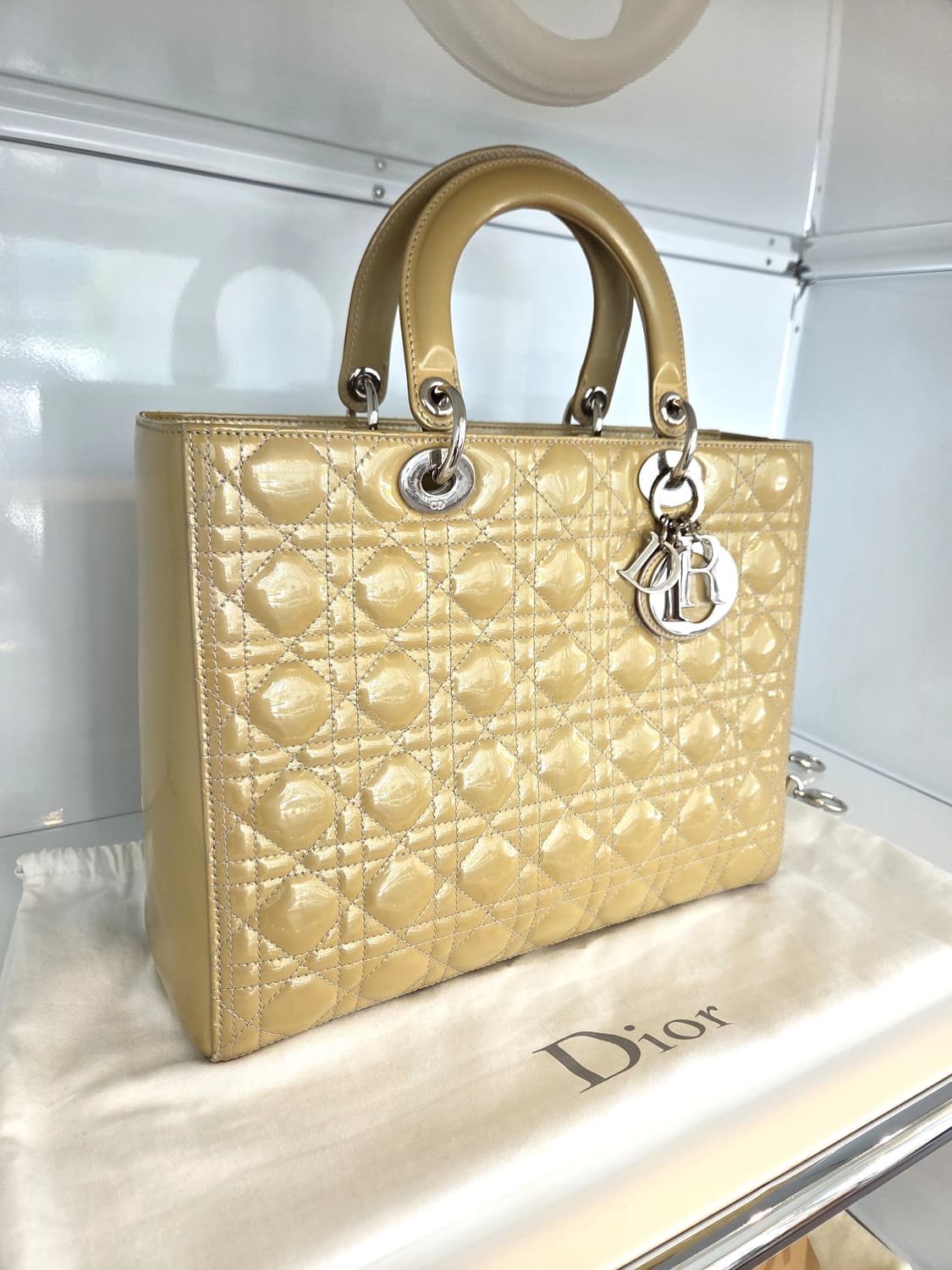 레이디 디올 페이던트 까나쥬 라지 상품이미지3