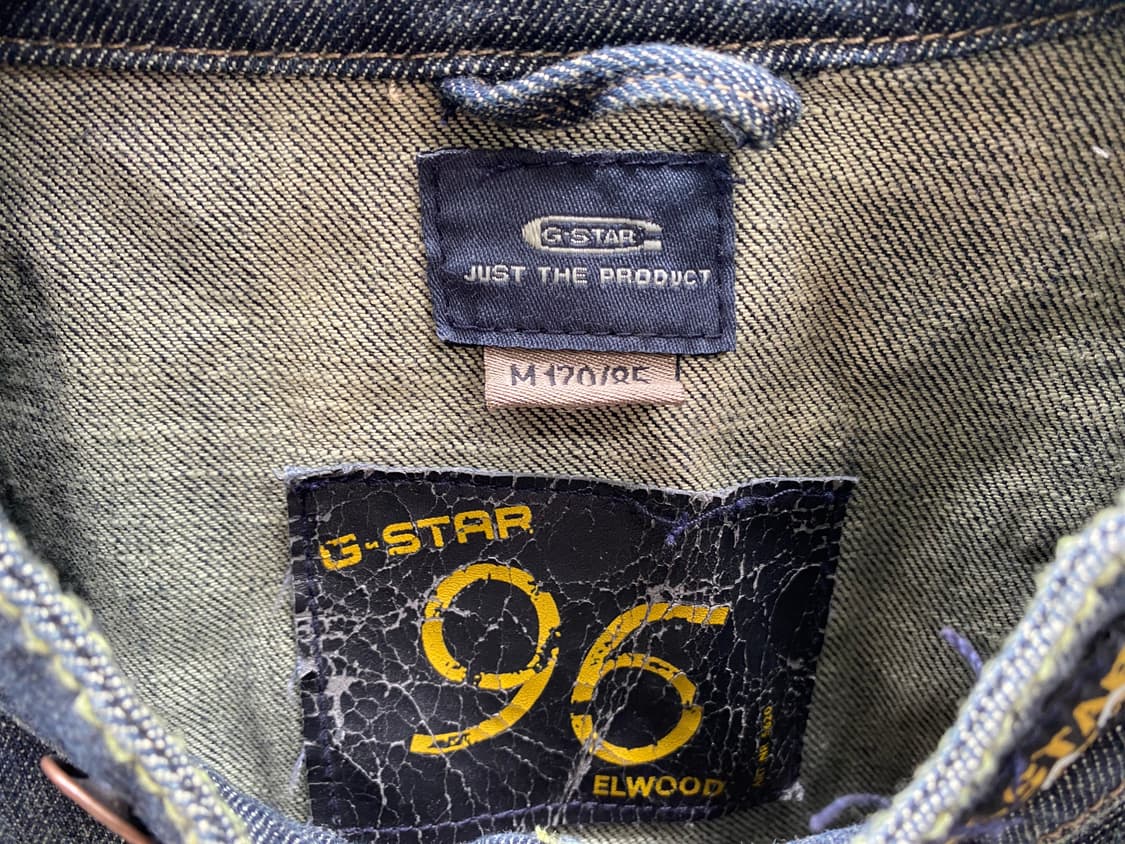 G-stat rider denim jk(스판) 상품이미지2