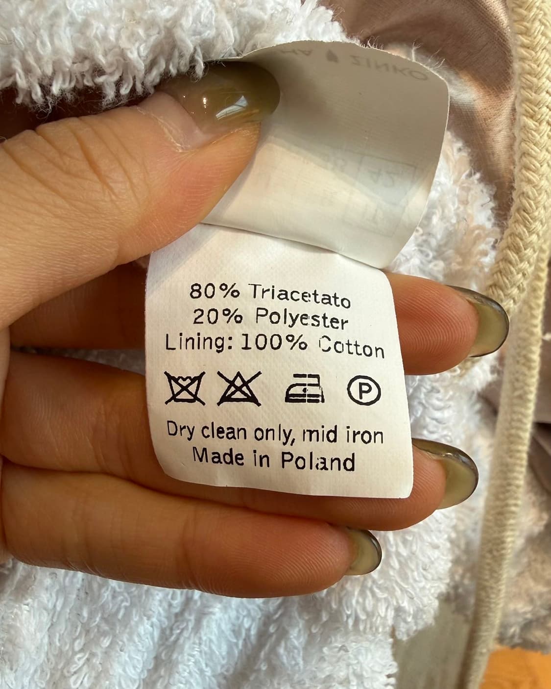 나타샤 진코 핑크 아세테이트 자켓  상품이미지10