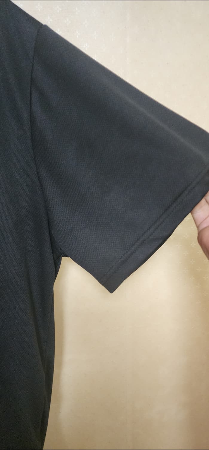 고양이 프린팅남성 검정 반팔 티셔츠2xl 거의새거 상품이미지4