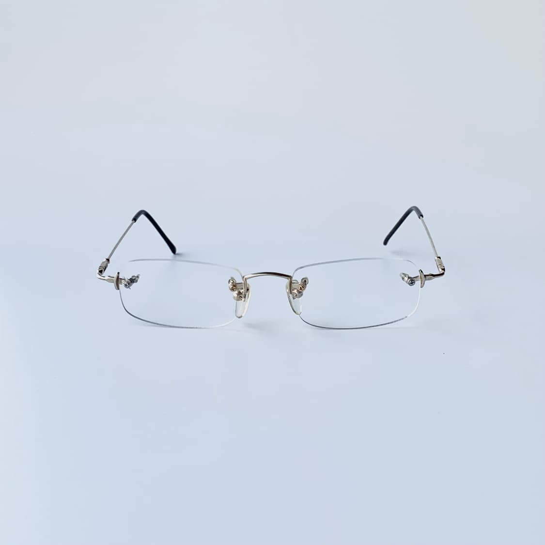 799 데드스탁 픽키 사각 스퀘어 무테 경량 빈티지안경 상품이미지1