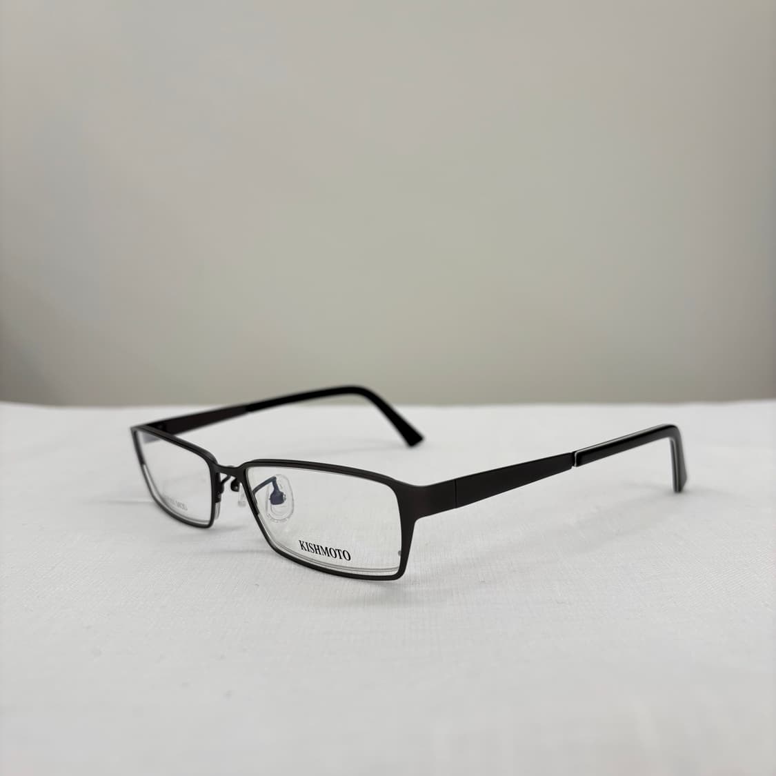 KISHMOTO 스퀘어 메탈테 빈티지안경 상품이미지2