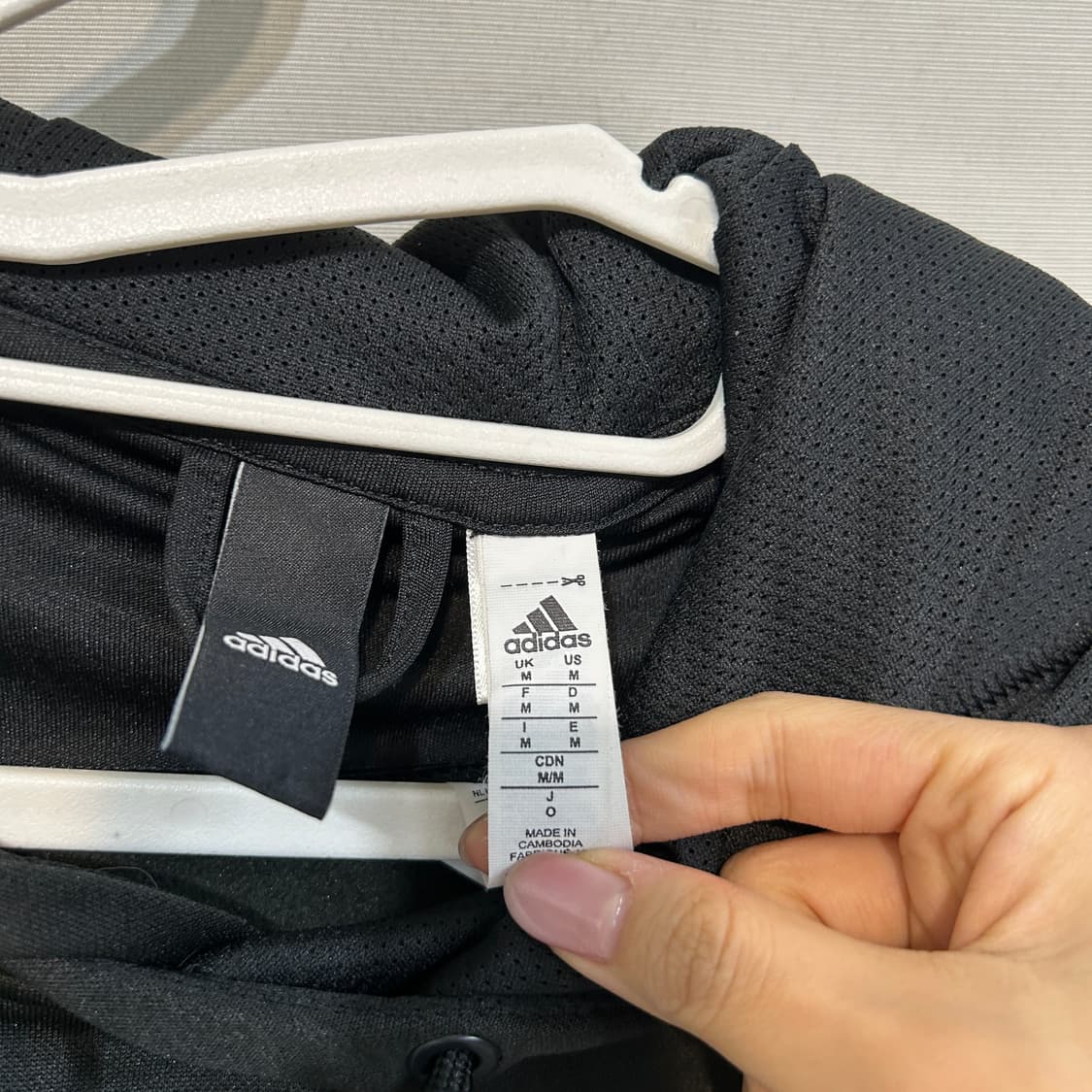 아디다스 남성 기모 후드티 100 상품이미지2