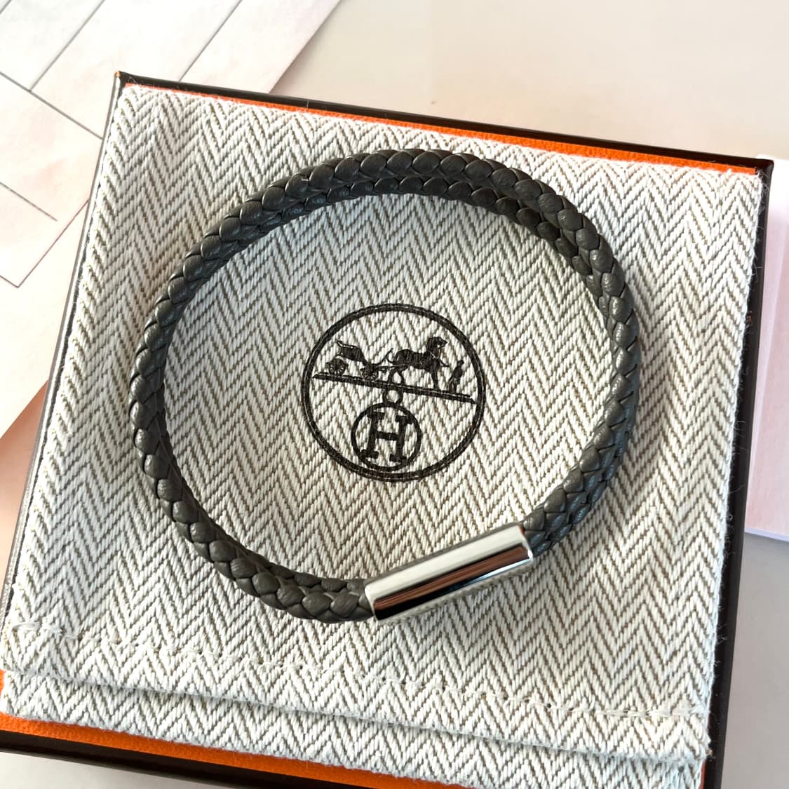 [25년도/풀박스] 에르메스 투니스 트레쎄 T4 팔찌 상품이미지7