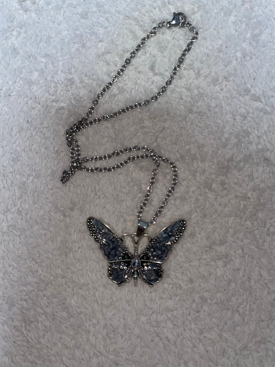butterfly pendant necklace 상품이미지1