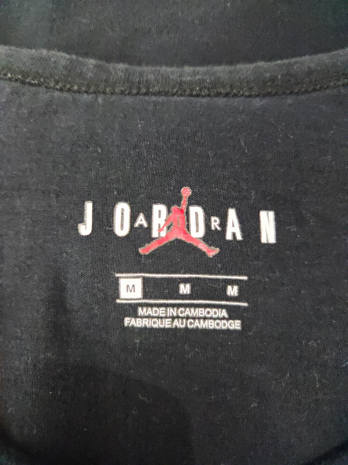 나이키 조던 블랙 점프맨 에어 탱크탑_M 상품이미지4