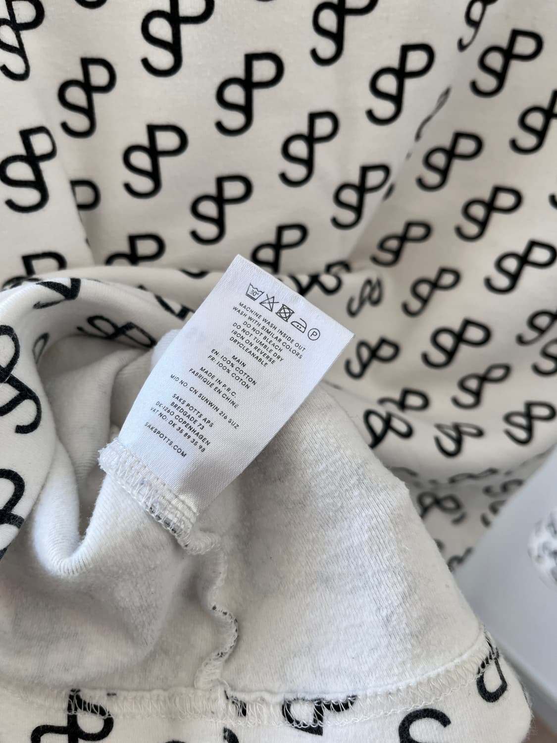 sakspotts 삭스파츠 기모 로고 롱슬리브 상품이미지8