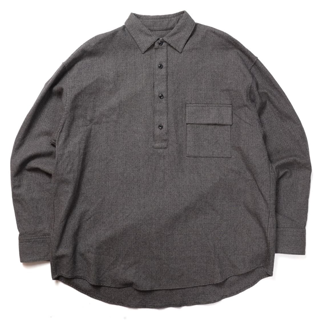 슈타인 Stein Wool Check Anorak 
 상품이미지1