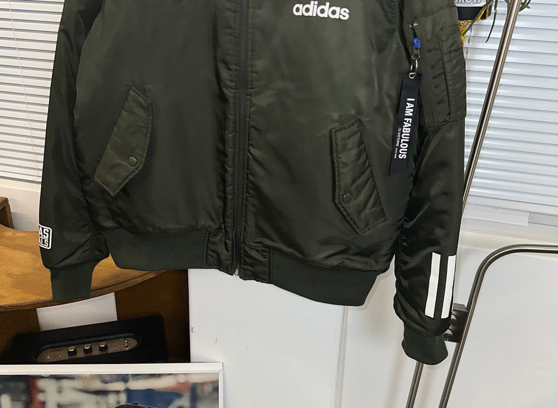 아디다스 항공점퍼 ma-1 패딩자켓 110 상품이미지4