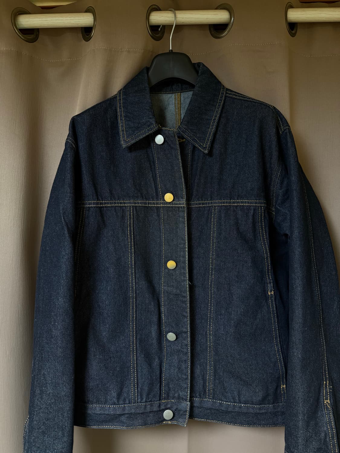 인디고 데님 자켓 M 상품이미지5
