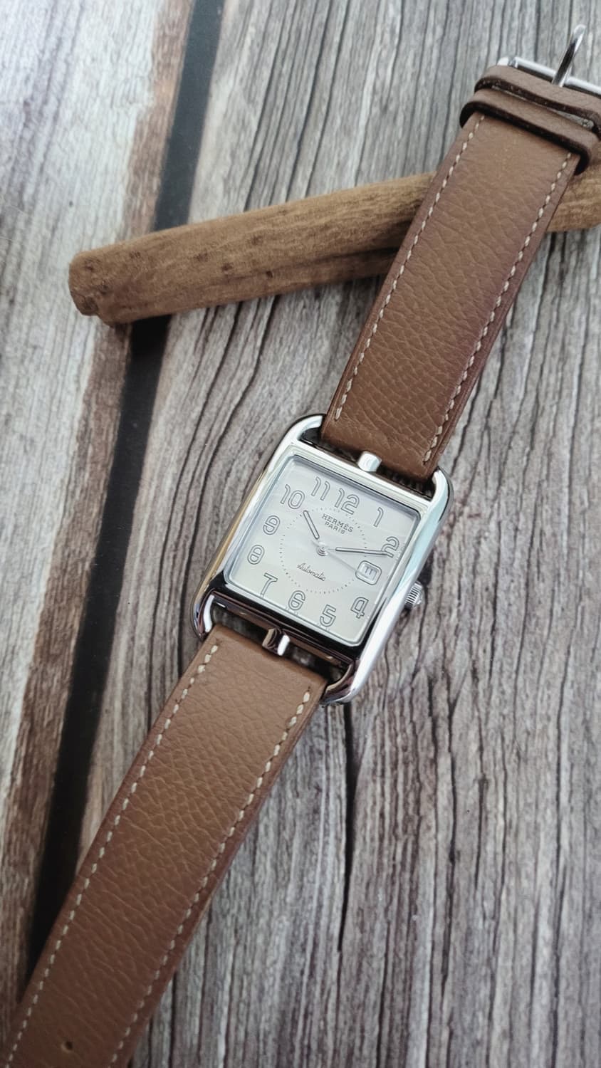 정품 에르메스 케이프코드 오토매틱 남여공용 시계 상품이미지2