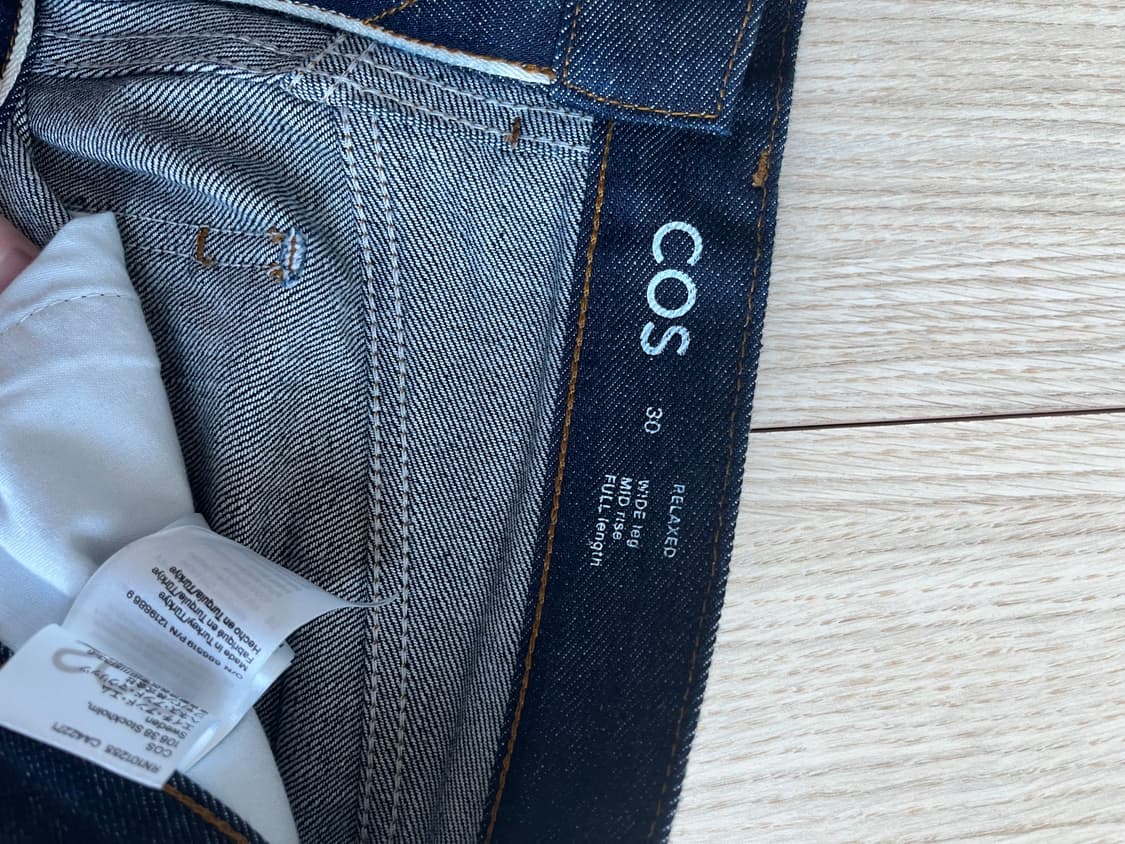 COS 코스 셀비지 데님 30 상품이미지2