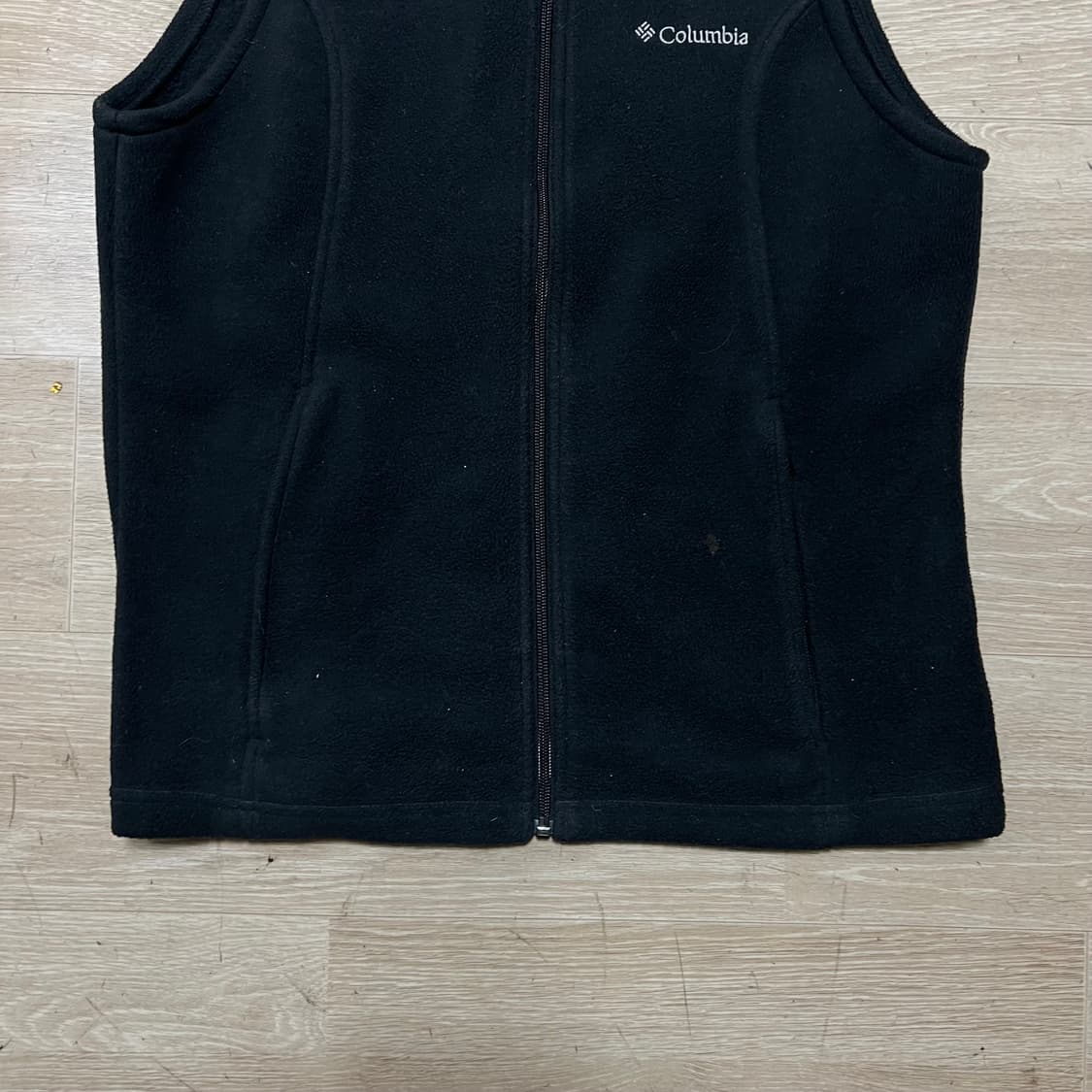 컬럼비아 여성 후리스 플리스 집업 조끼 베스트 [블랙] M/95 상품이미지3