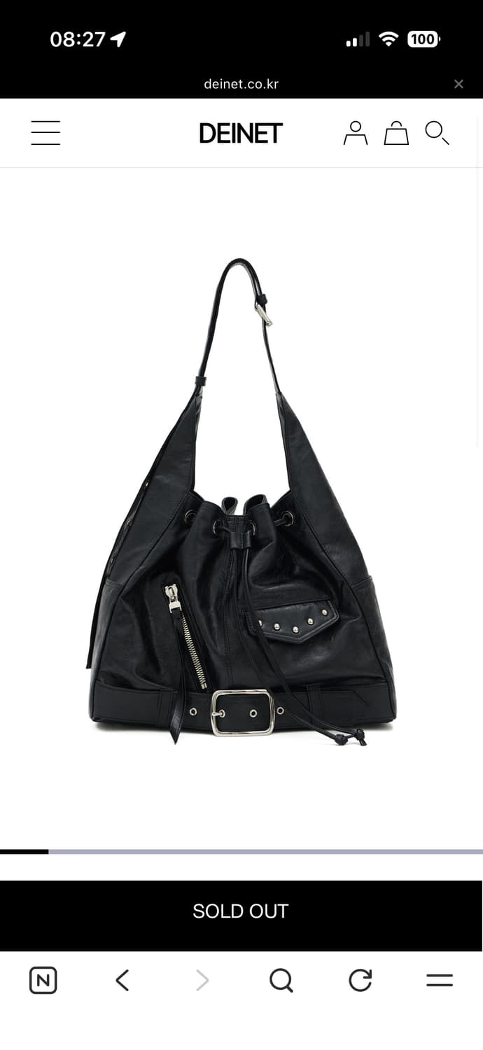 다이닛 스터드 버킷백  상품이미지1