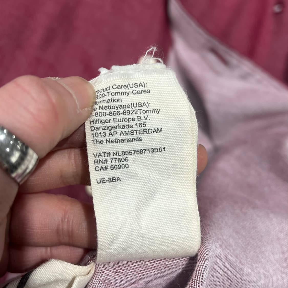 타미힐피거 솔리드셔츠 s09751 상품이미지10