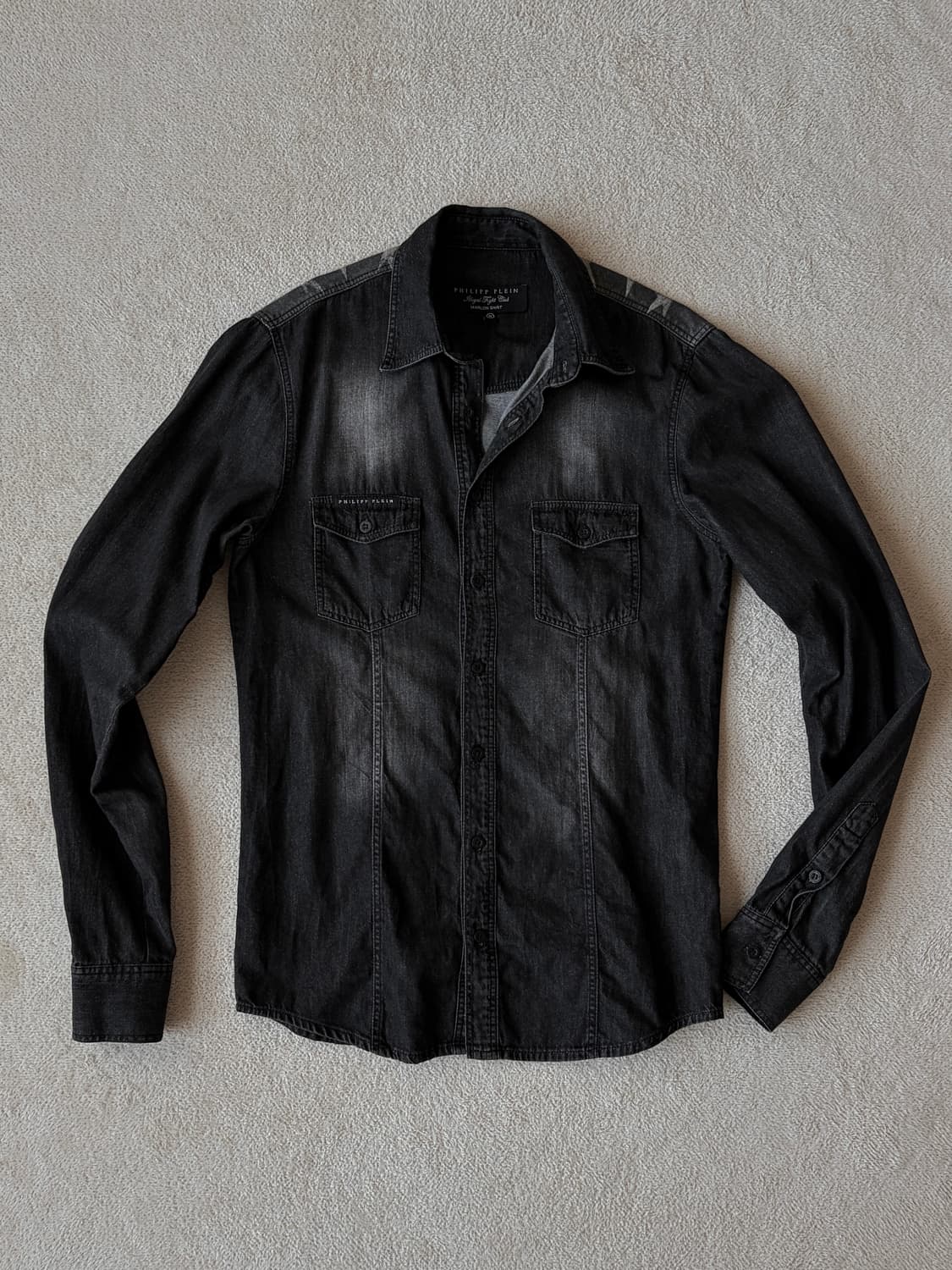 필립플레인 FW14 Marlon Illegal Fight Club 셔츠 상품이미지3