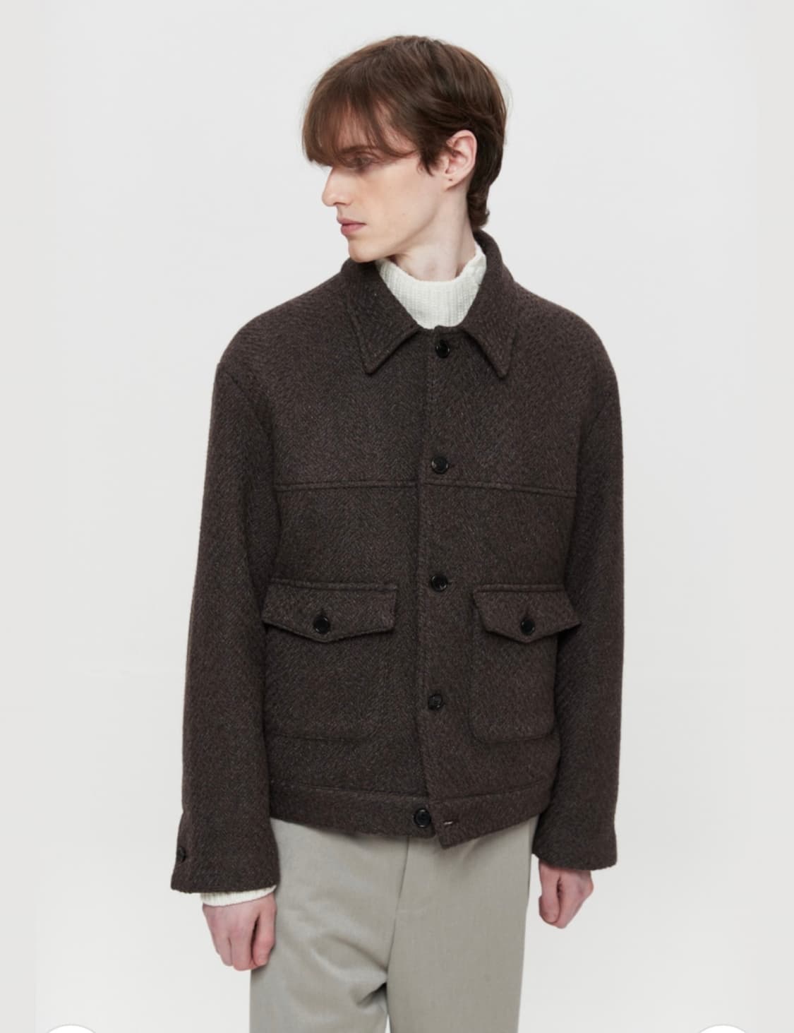 [2] 파브레가 울 트위드 자켓 상품이미지1