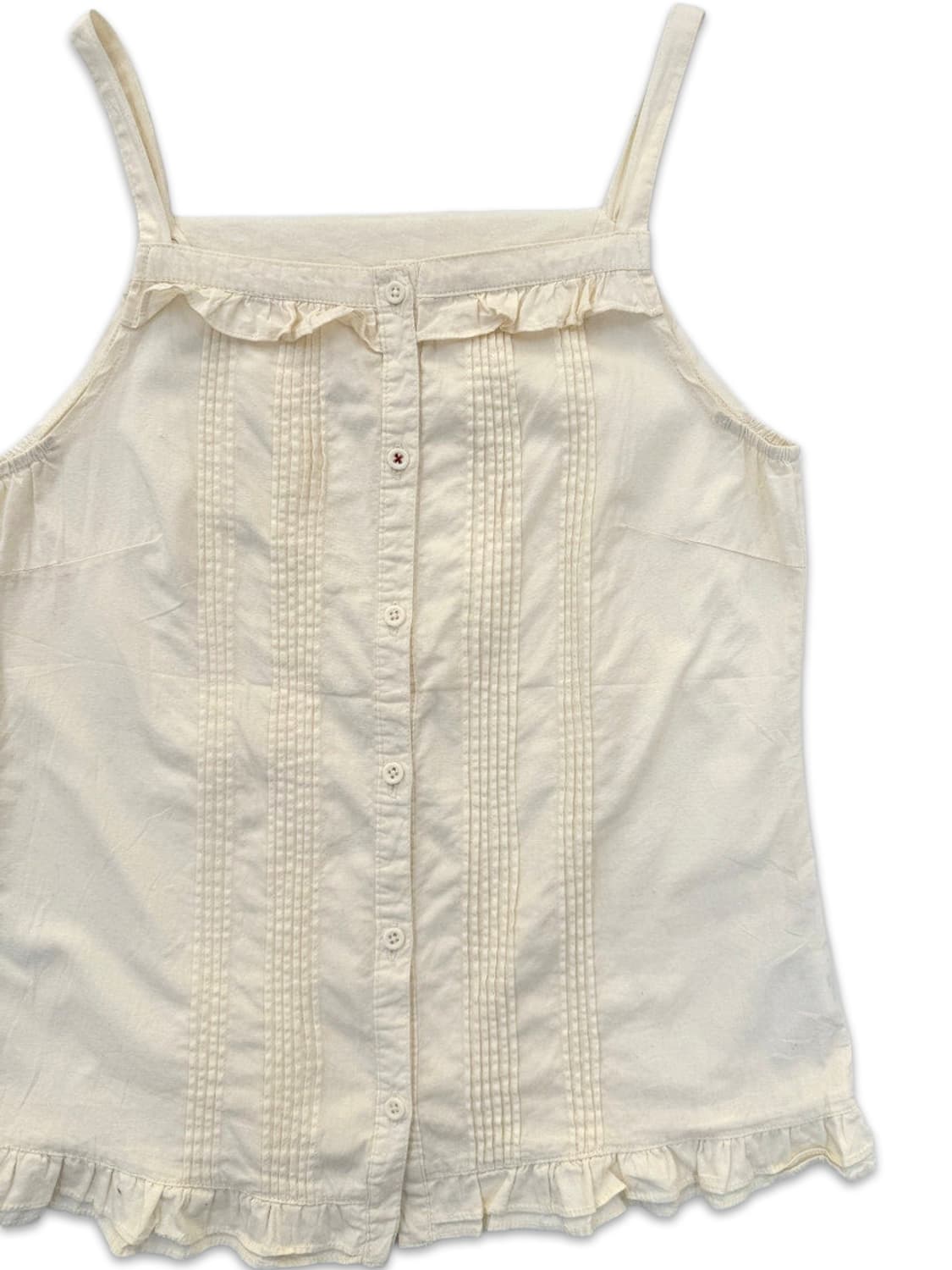 빈티지 아이보리 모리 프릴 슬리브리스 상품이미지2