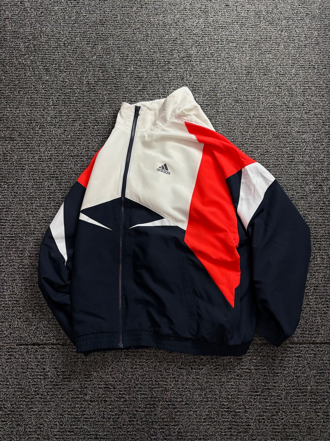 아디다스 배색 박시핏 우븐 트랙 바람막이 자켓 1488 상품이미지1