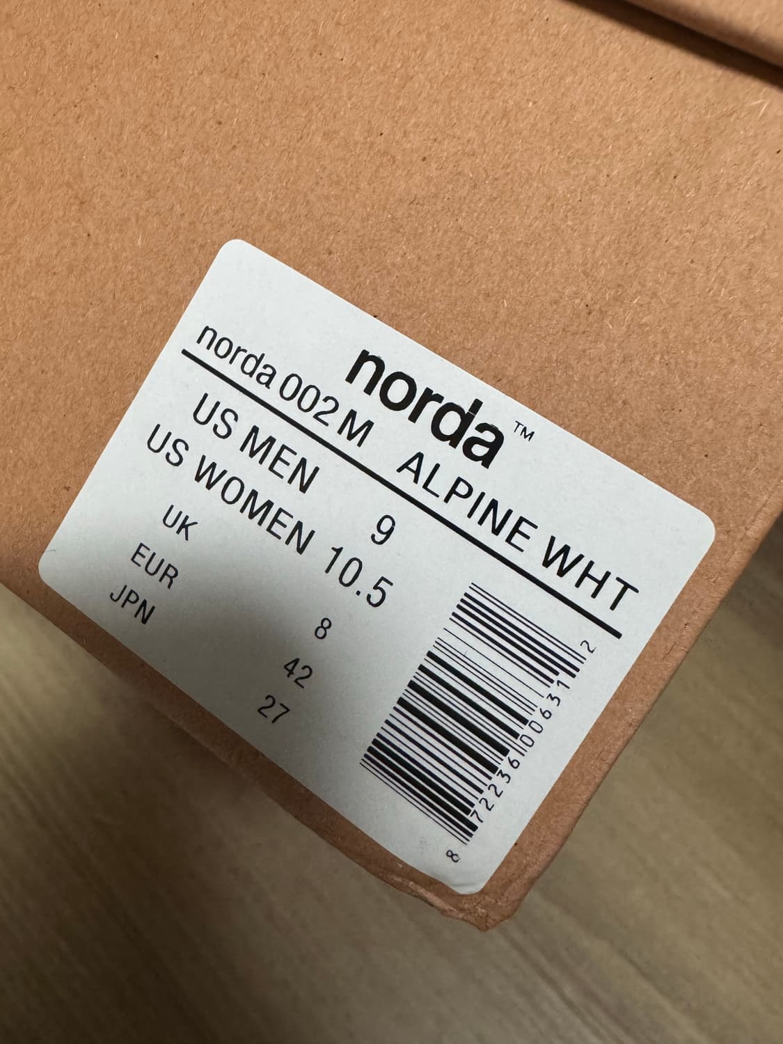 노다 002 M ALPINE WHT 상품이미지5