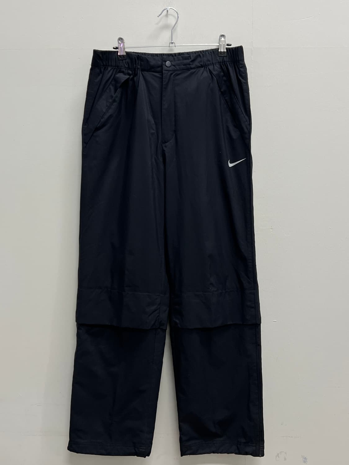 나이키 골프 스톰핏 올드스쿨 우븐 팬츠 블랙 (발목 스트링) 상품이미지2