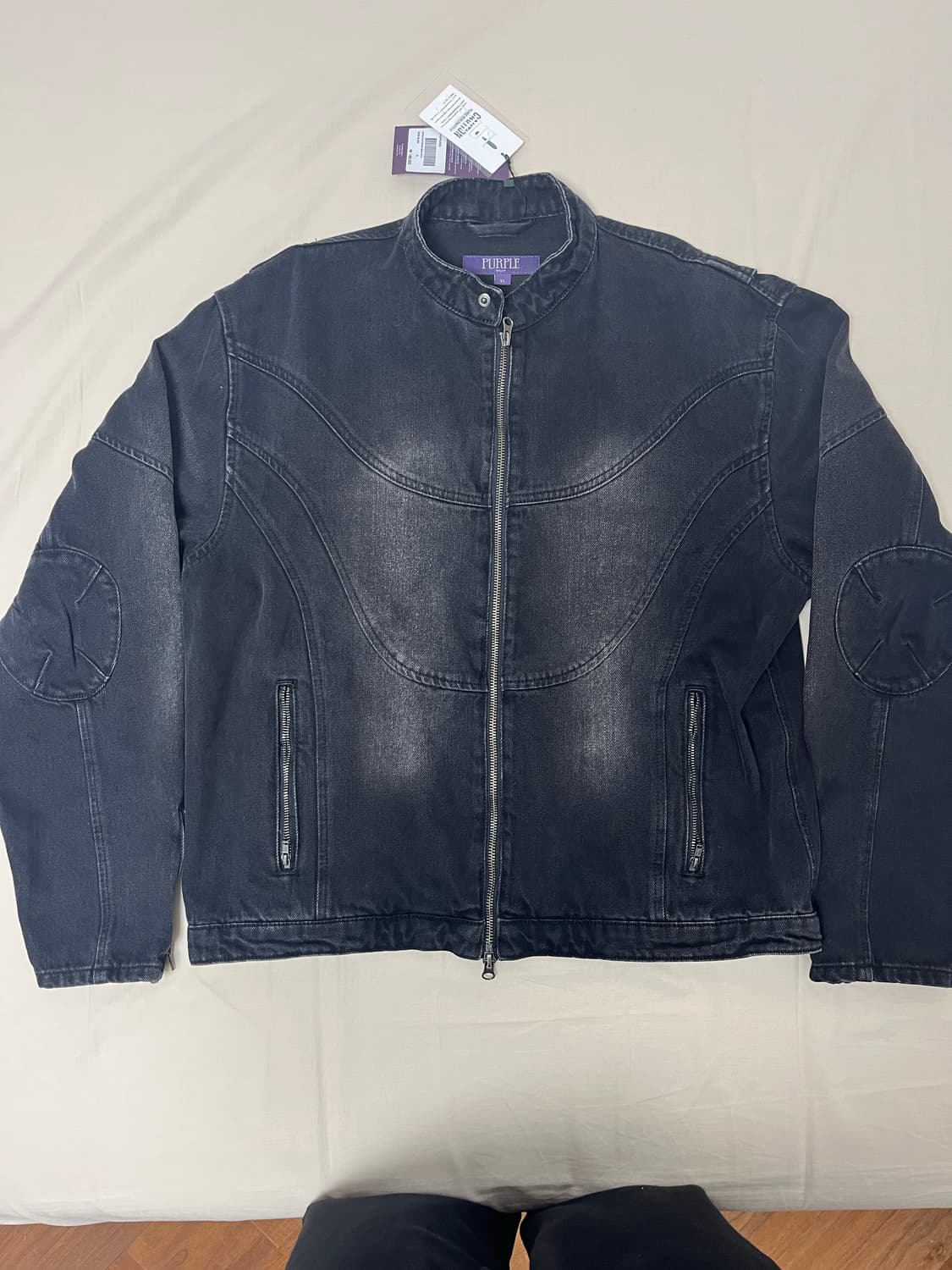 Purple 자켓 새상품 상품이미지1