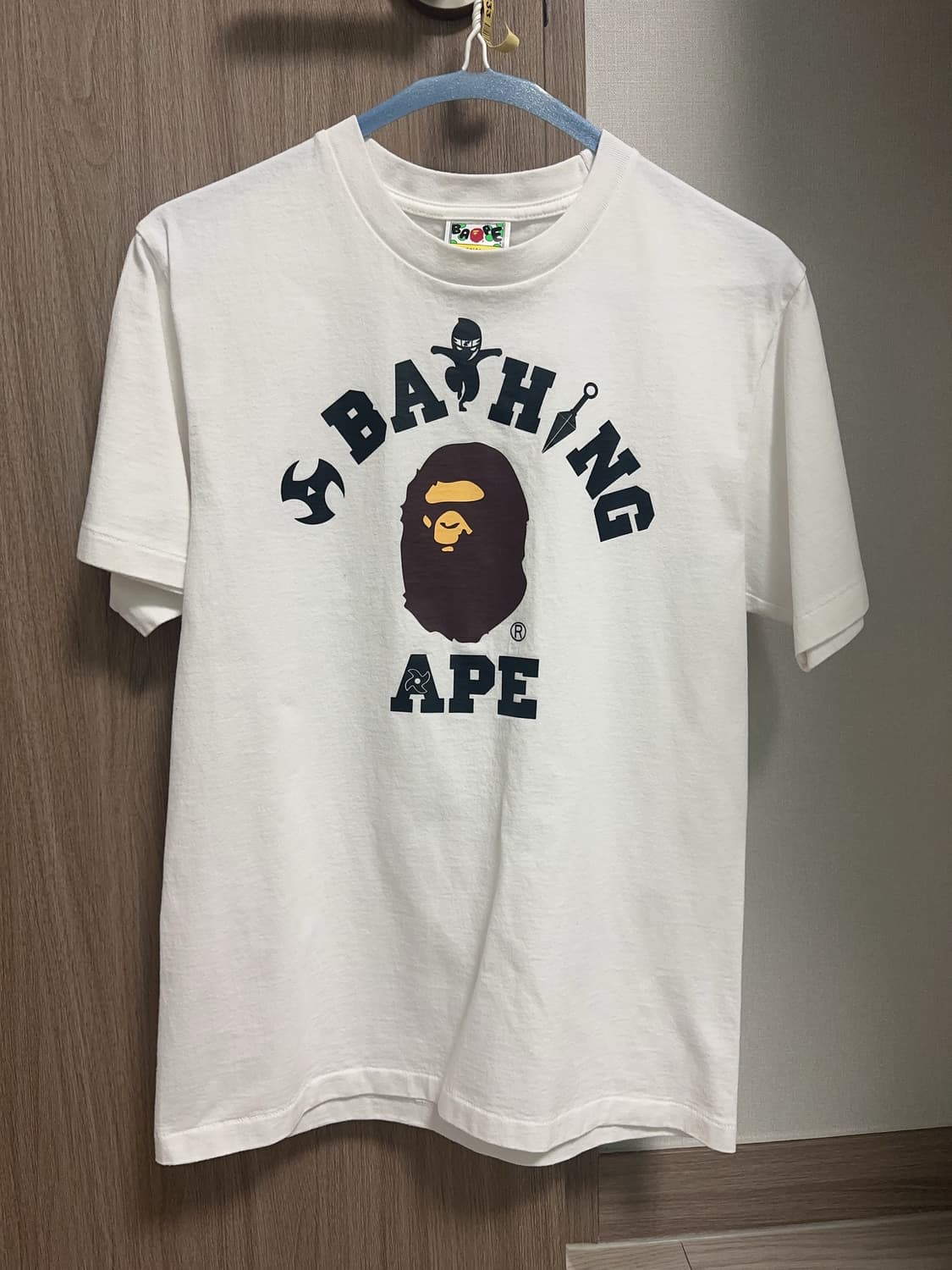 (S) 베이프 닌자 컬리지 화이트 상품이미지1