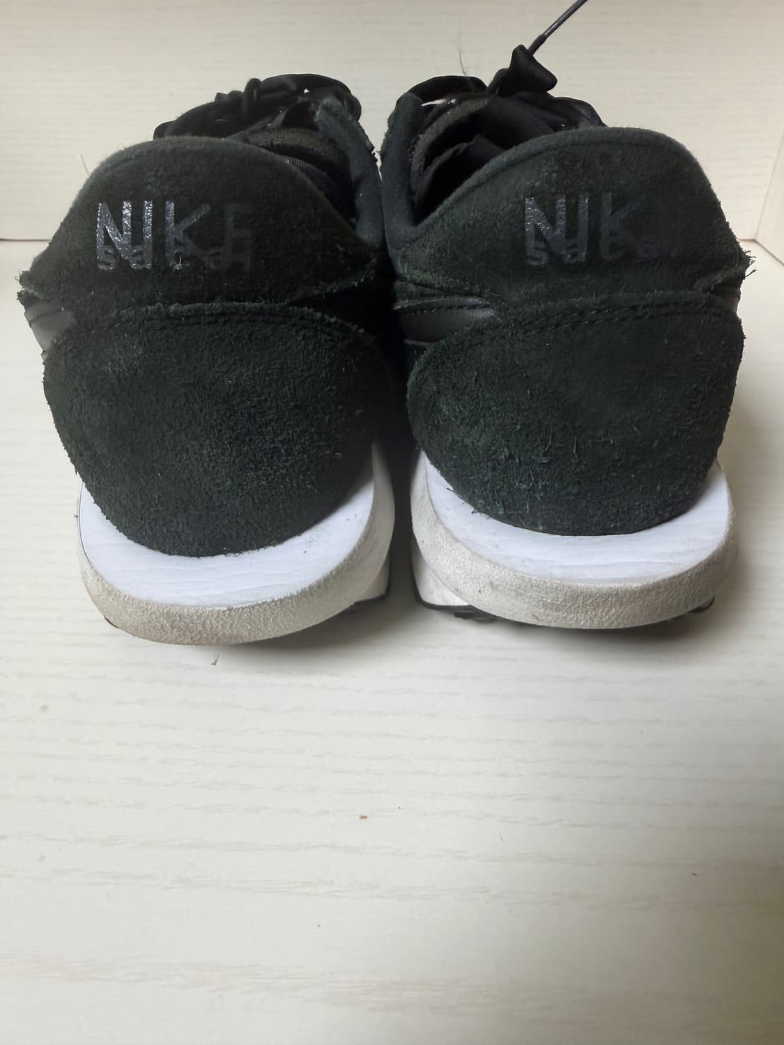 나이키 x 사카이 LD와플 블랙 나일론 상품이미지4