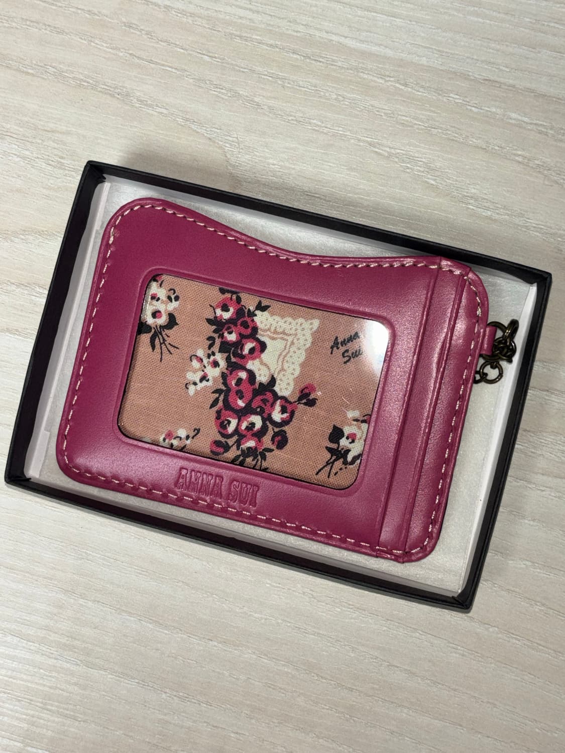 안나수이 카드지갑 새상품 판매 상품이미지3