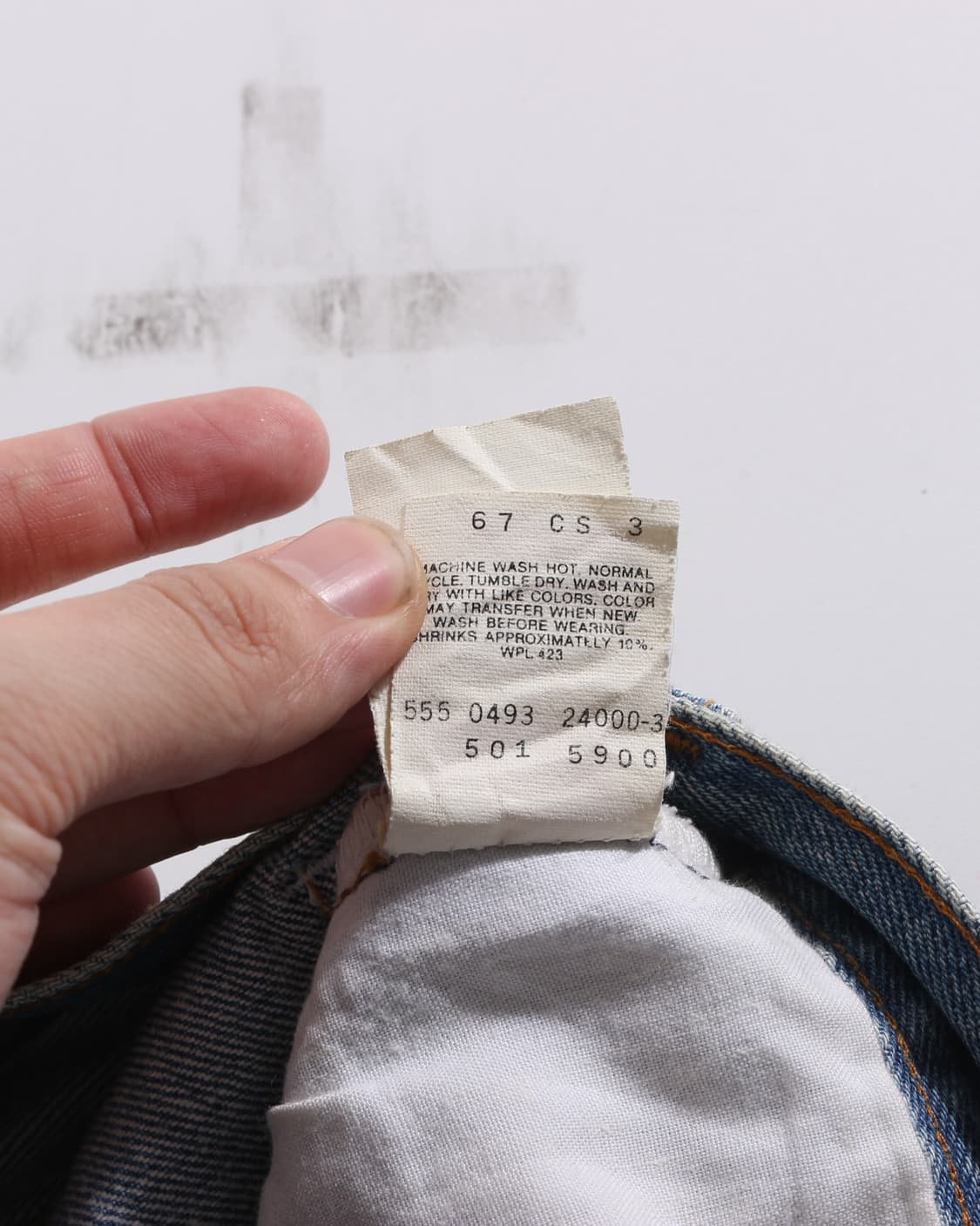 90s Levi's 501 Made In USA 상품이미지8