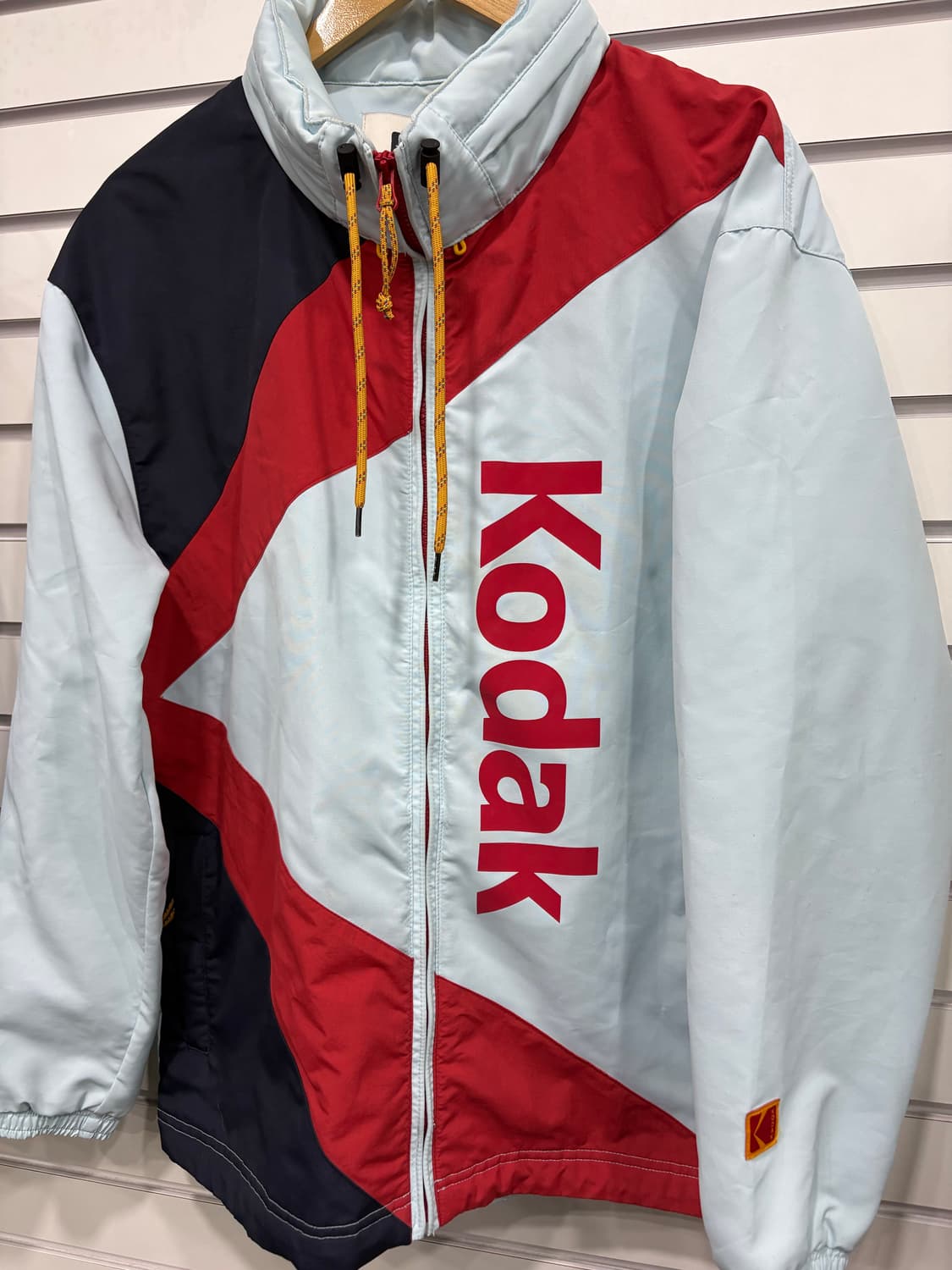 코닥 바람막이 자켓 컬러블록 L 상품이미지2