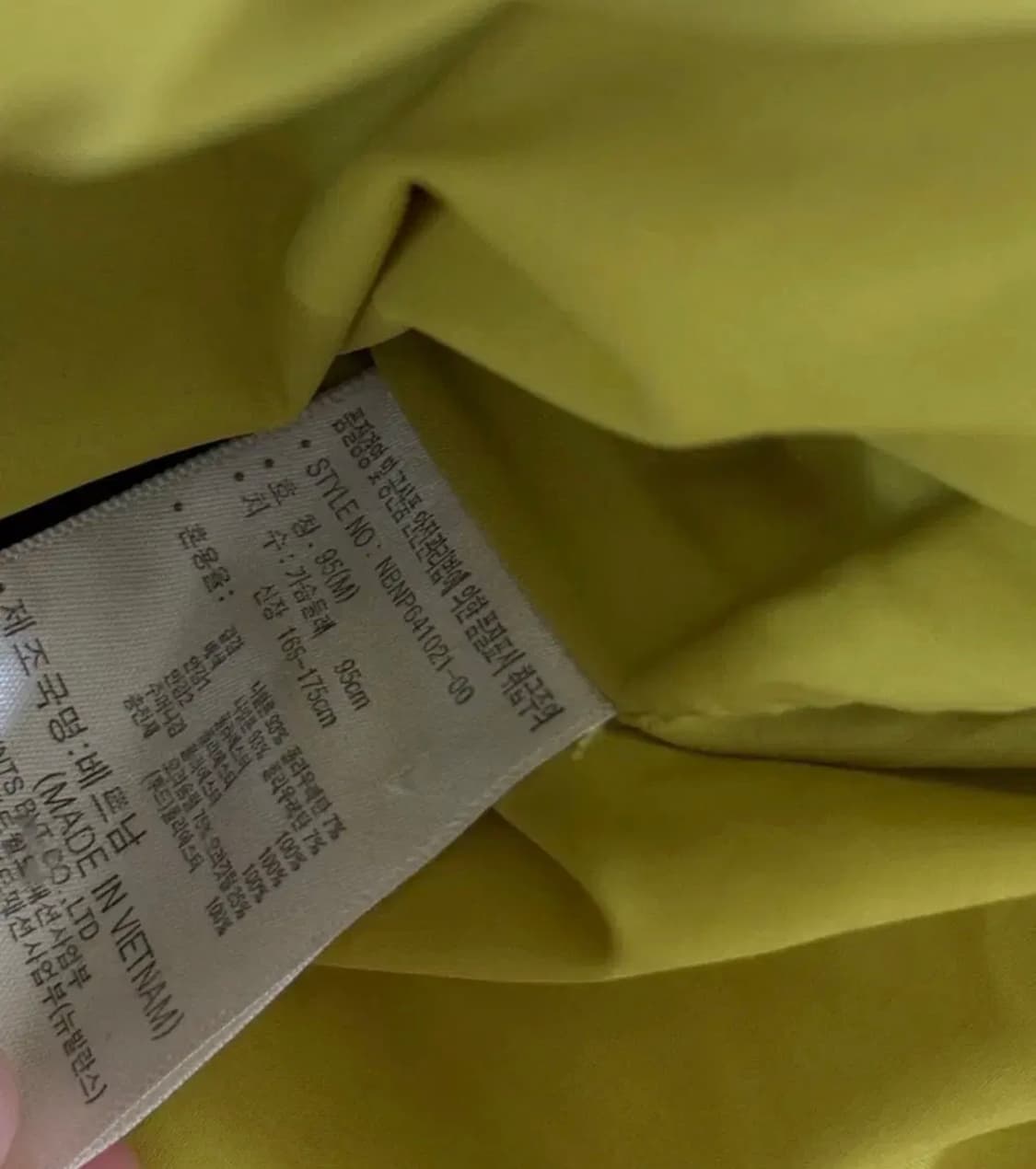 뉴발란스 블랙 패딩 점퍼 상품이미지3