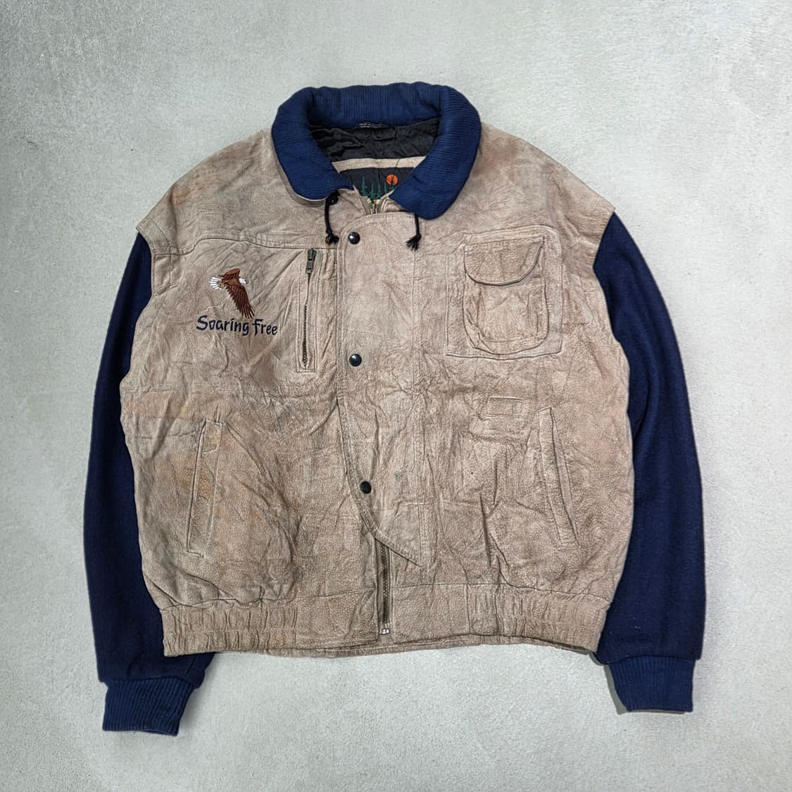 트리라인 레더자켓 s09151 상품이미지1