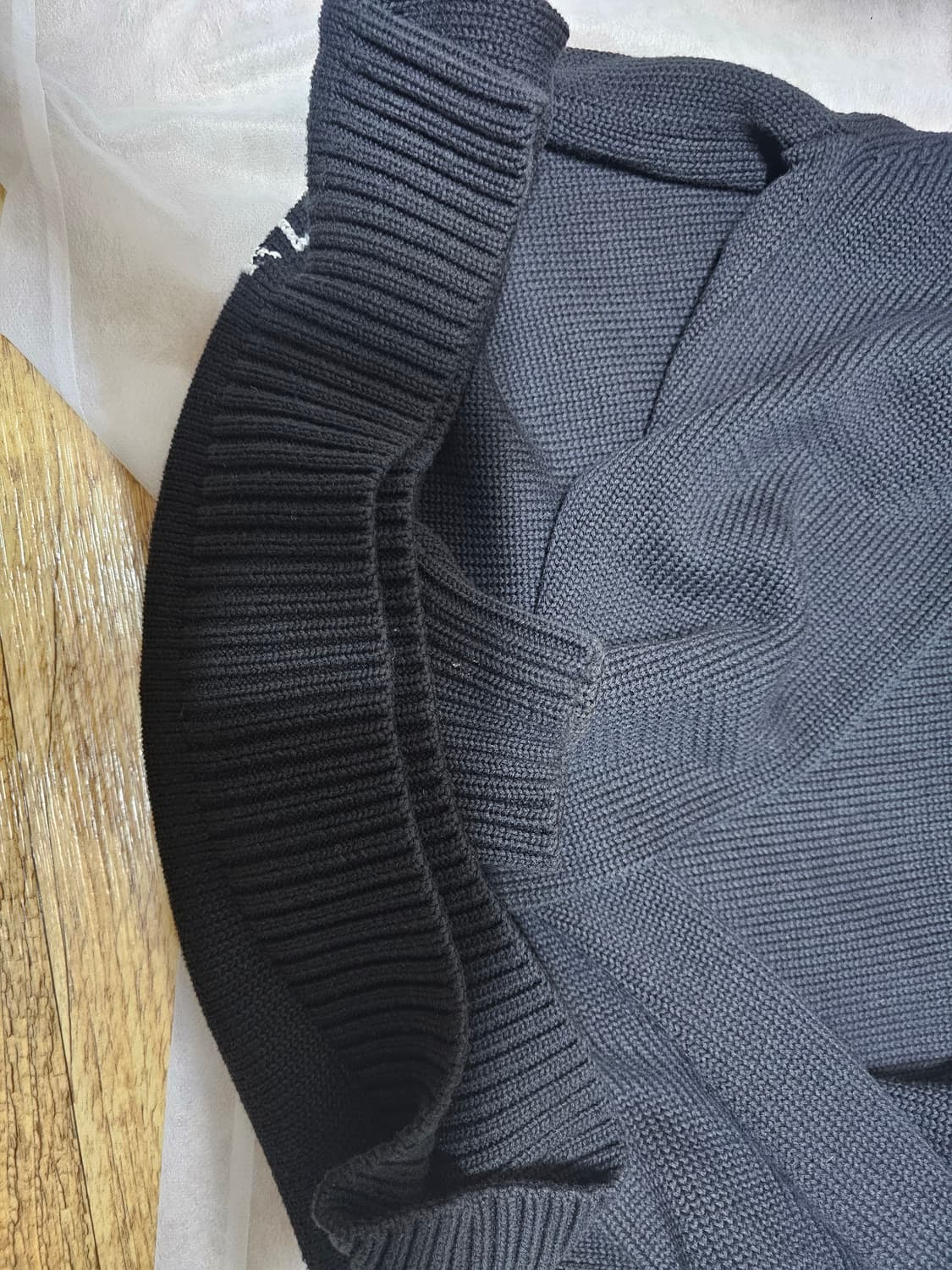 폴로 골프 베어 곰돌이 니트 블랙 XL 상품이미지6