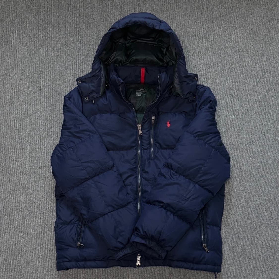 폴로 패딩 네이비 L 상품이미지1