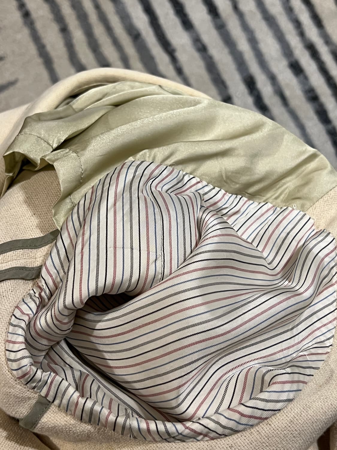 [100] 이세이 미야케 린넨 자켓 빈티지 상품이미지3