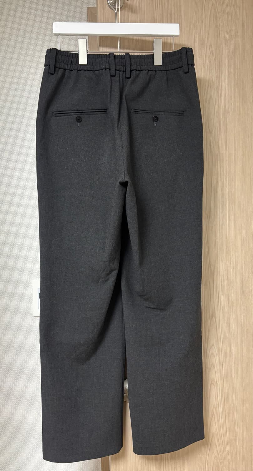 (2) 어나더오피스 하바나 밴딩 슬랙스 헤더 차콜 상품이미지2