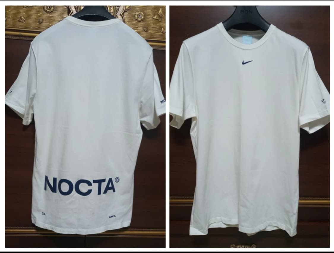 신품급 나이키X드레이크 녹타  NOCTA 반팔 XL 화이트 상품이미지1