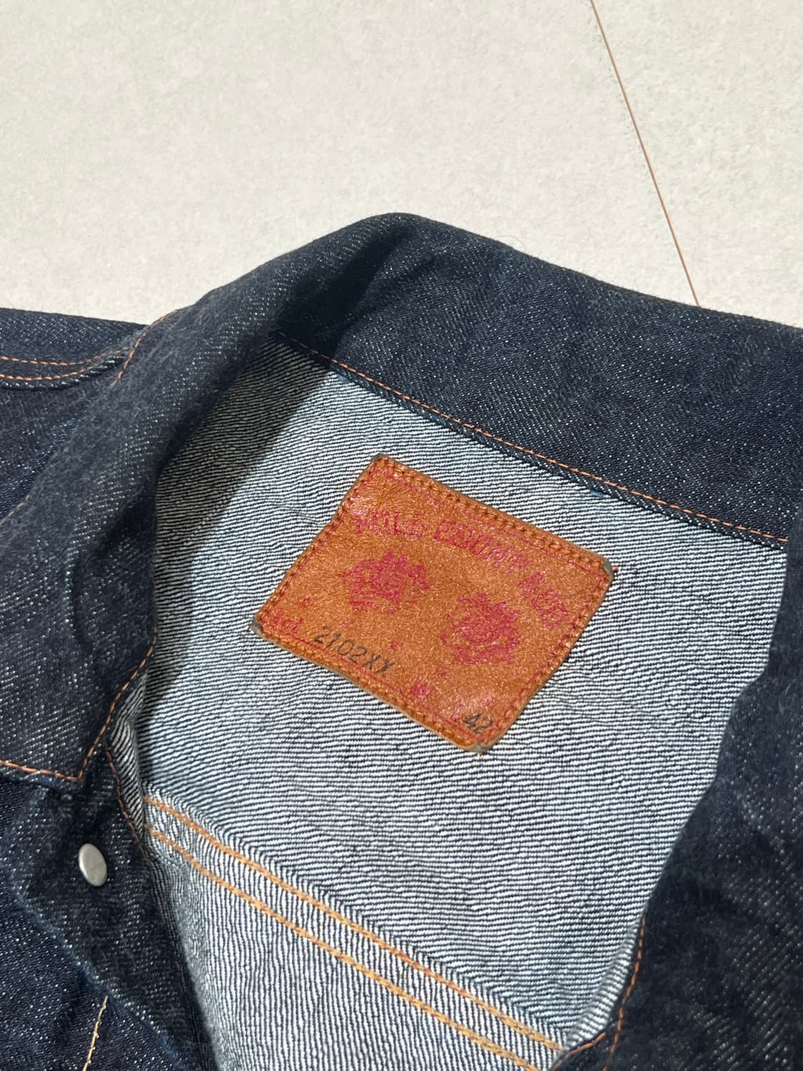 풀카운트 2102xx 2세대 데님 자켓 42 상품이미지3