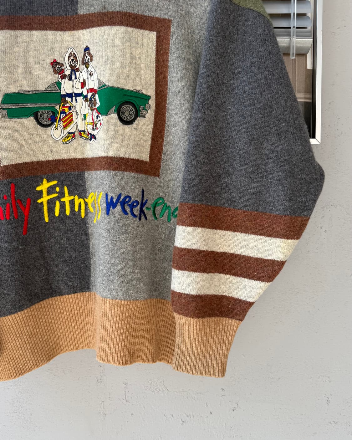 Jean-Charles de Castelbajac 90s jpn knit 상품이미지4