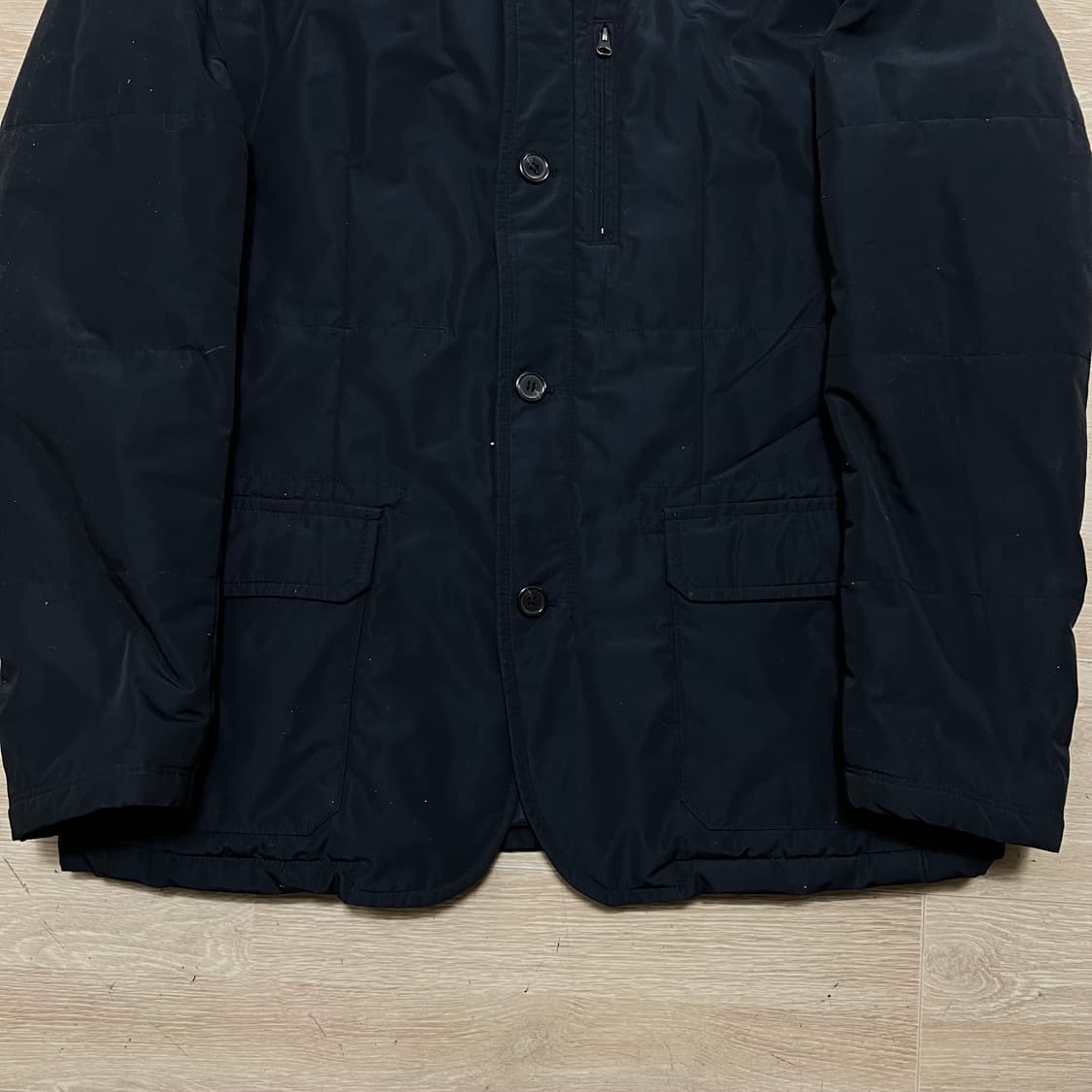 파스코 신슐레이트 클래식 슬림핏 경량패딩 점퍼 [네이비] 2XL/110 상품이미지3