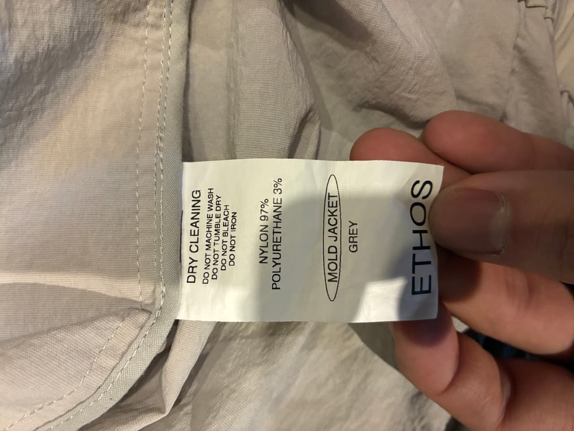 ETHOS 에토스 몰드 자켓 바람막이 상품이미지4