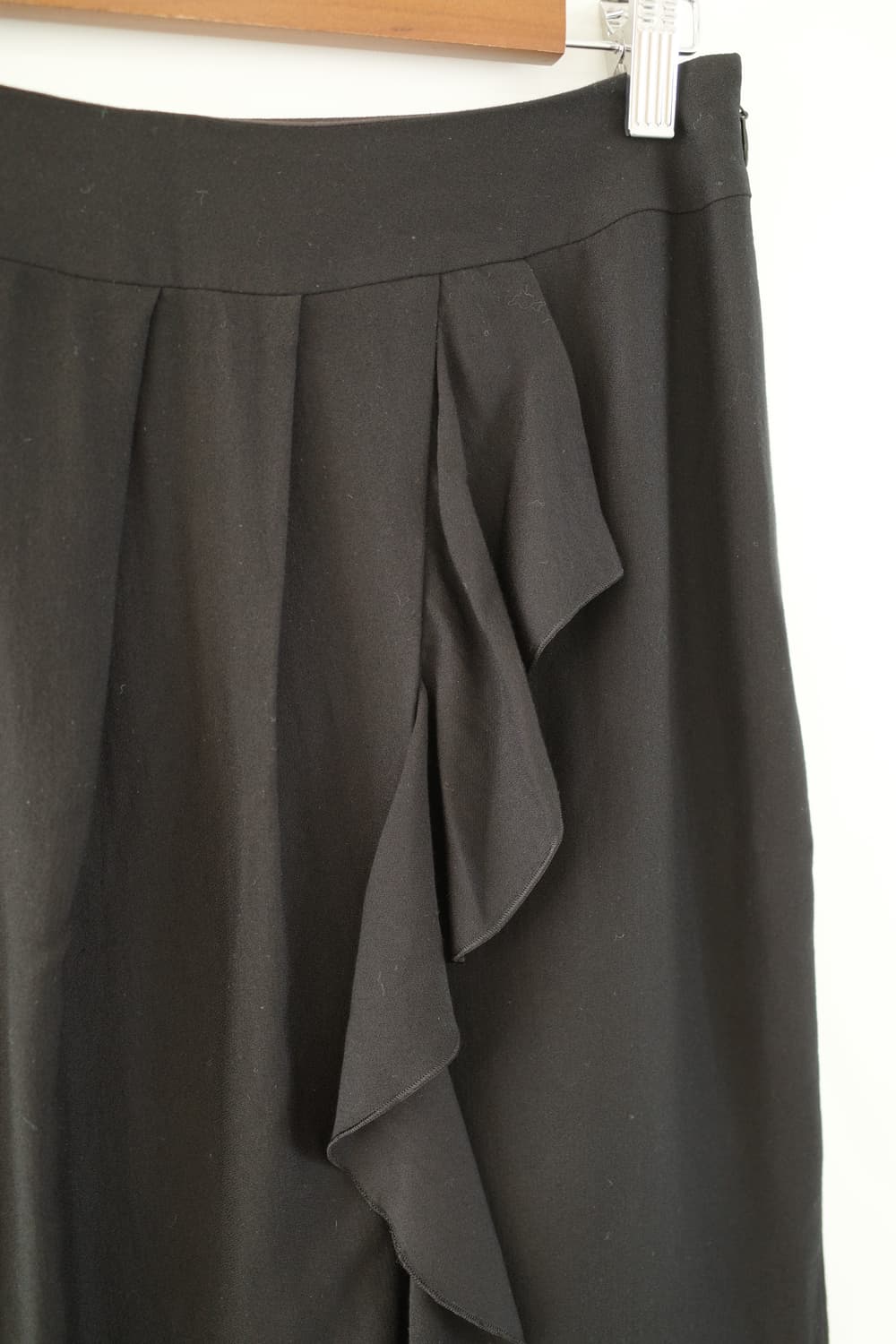 black wrinkle skirt 상품이미지6