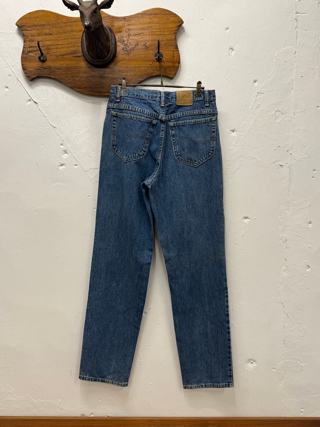 29.5) Lee Mid Blue Straight Denim pants  상품이미지2