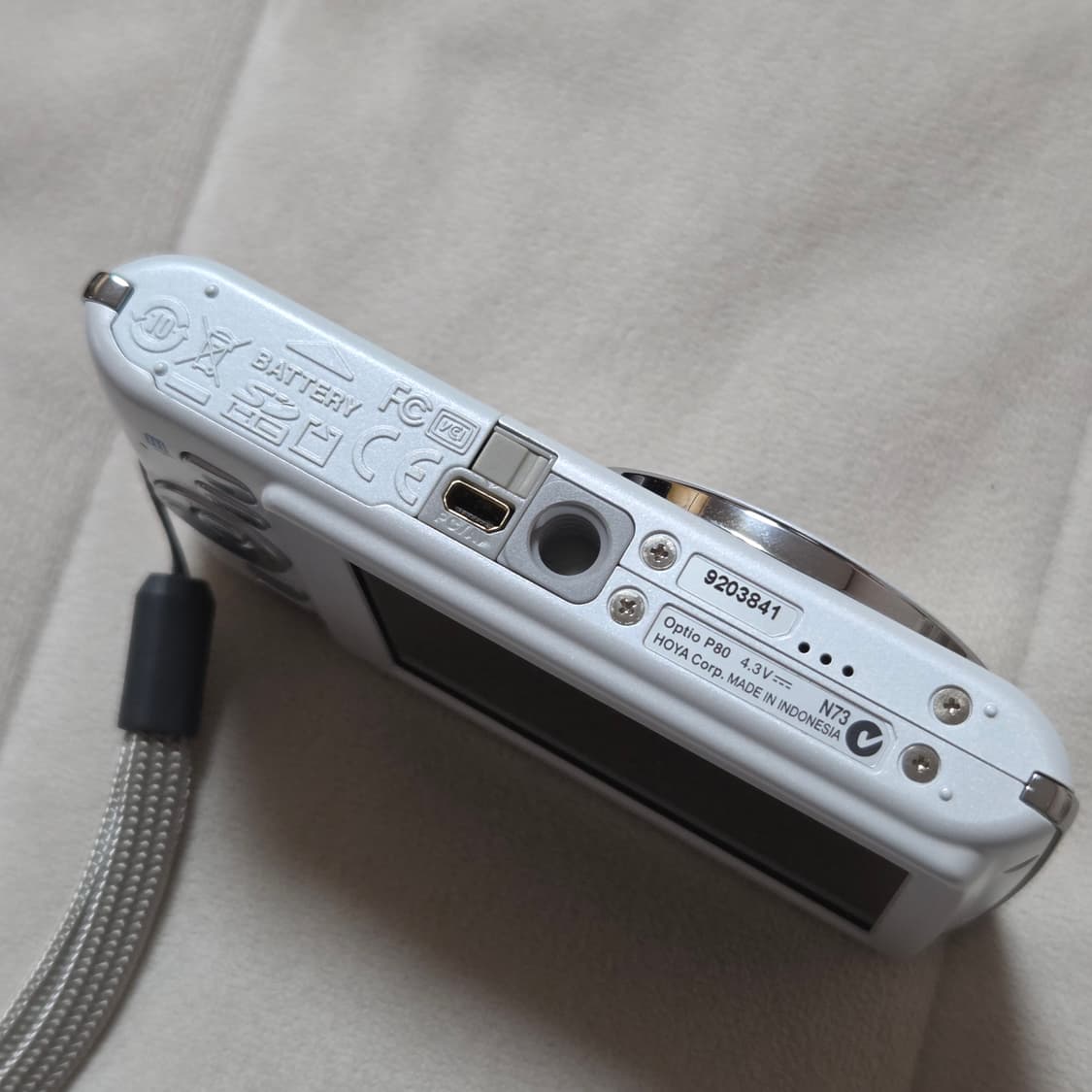 펜탁스 옵티오 P80 펄화이트 상품이미지6