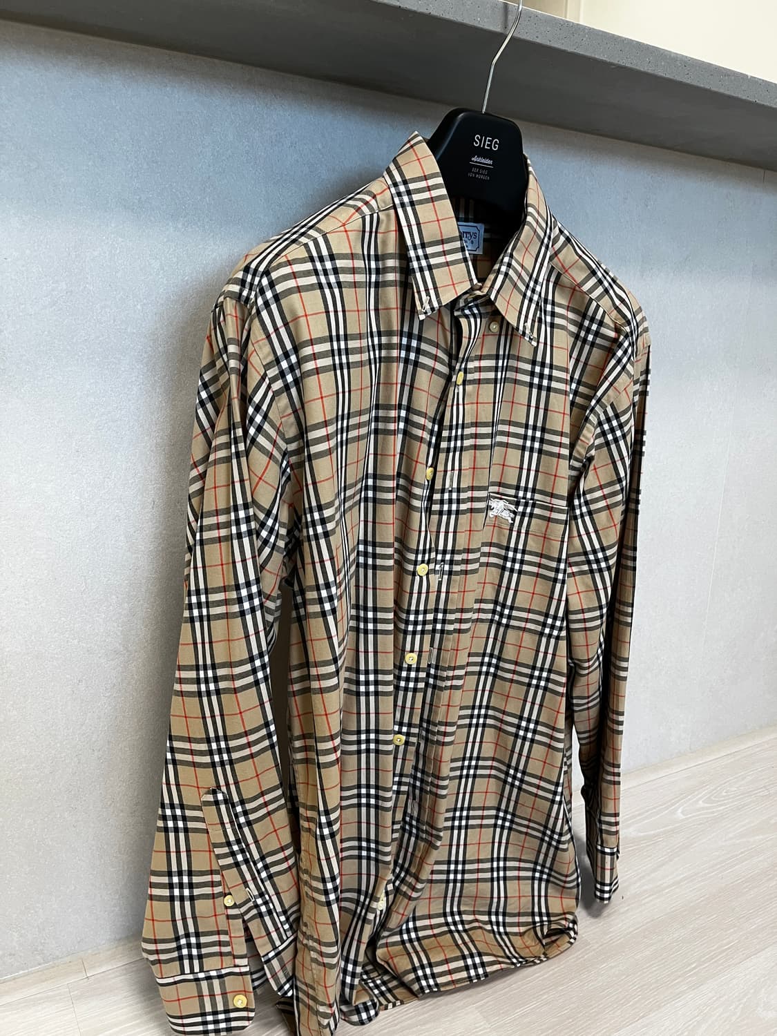 버버리 노바체크 셔츠 상품이미지2