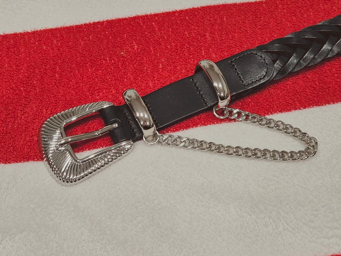 지에다 jieda 웨스턴 위빙 벨트 상품이미지2