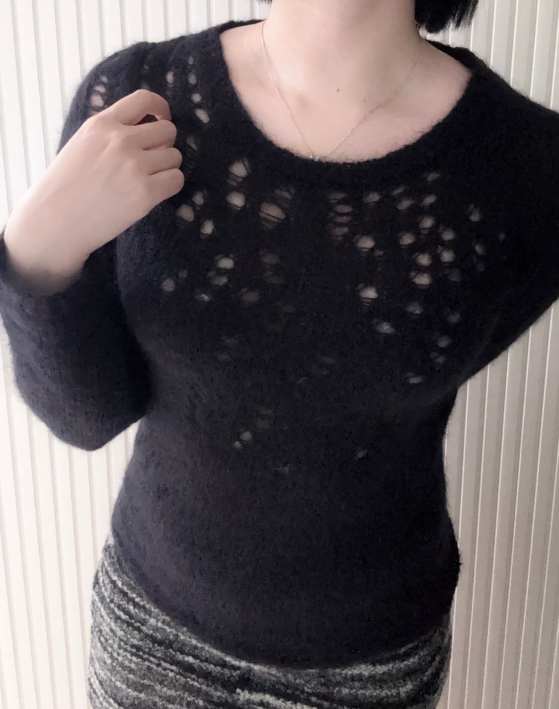 이자벨마랑 그물망 니트 상품이미지7