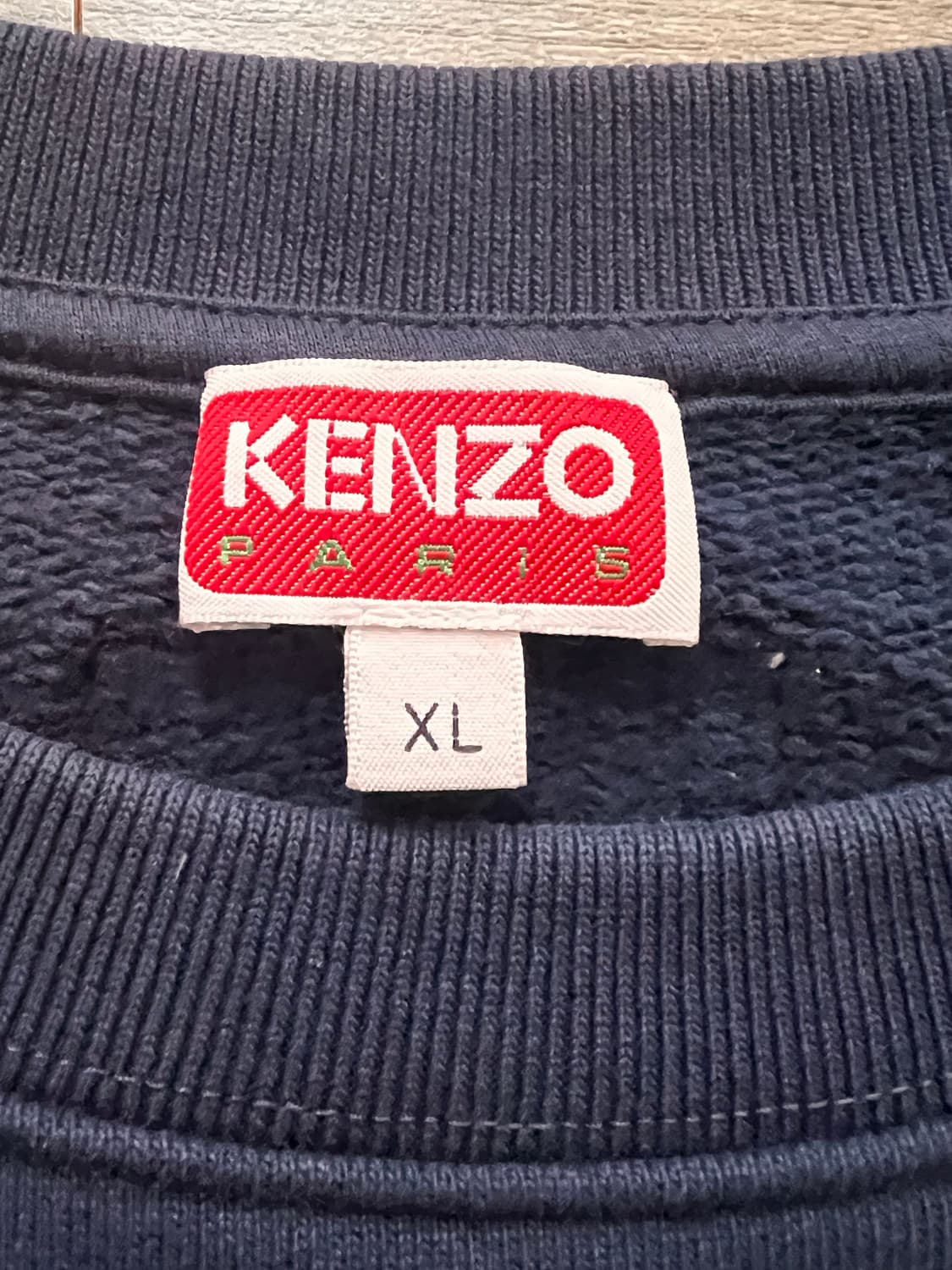 (XL) 겐조 니고 보케플라워 맨투맨 미드나잇 블루 상품이미지3